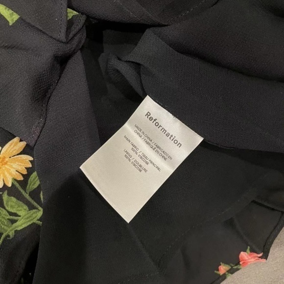 Reformation Christine Dress in Night Bloom *NEW* - Picture 5 of 5